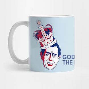 King Charles III - God Save The King (wide) Mug